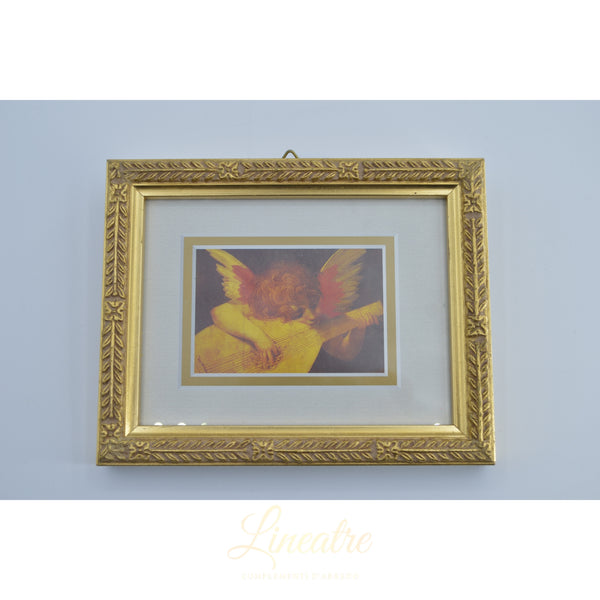 Quadro con Putto oro