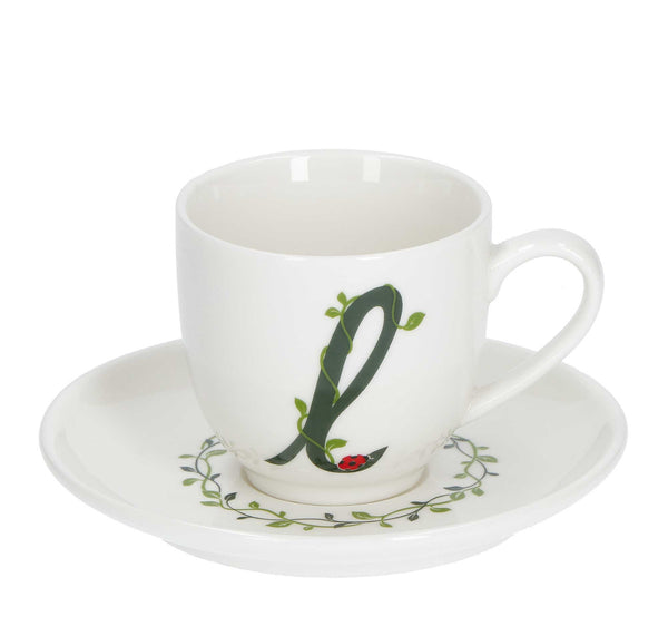 Tazza Caffe' C/P Lettera 'L'