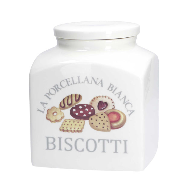 Biscottiera Porcellana Decorata