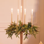 Candele di Natale bicolore