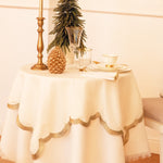 Centrotavola Noel Blanc