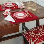 Copricuscino Perline Rosso