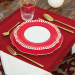 Set 3 Pezzi Posto Tavola Romantico