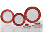 Set 3 Pezzi Posto Tavola Tartan