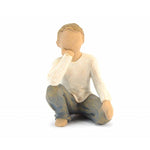 Statuetta ragazzo curioso 8,5 cm