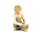 Statuetta ragazzo premuroso 8 cm