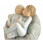 Statuina Neonato azzurro 7 cm