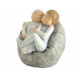 Statuina Neonato azzurro 7 cm