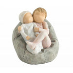 Statuina Neonato rosa 7 cm