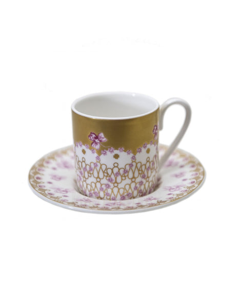 Set Tazze Caffè Broderie