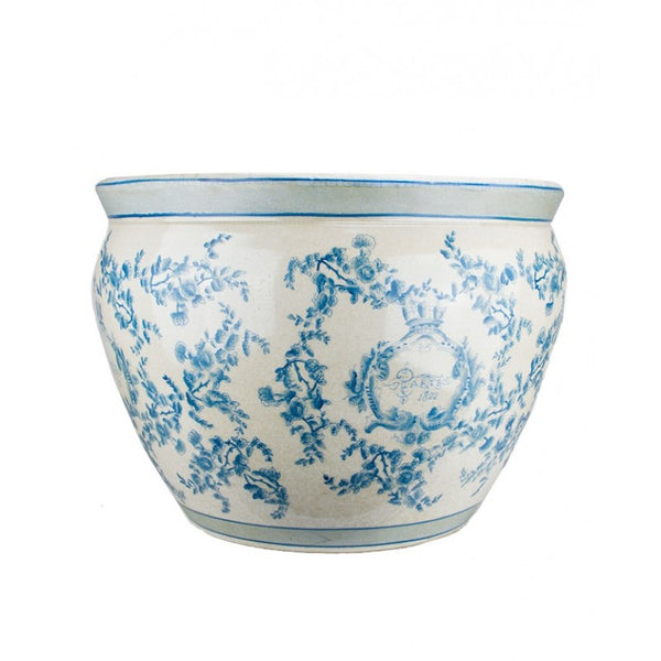 Cachepot grande in porcellana Inglese