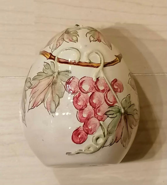 Uovo Decorativo Uva Porpora