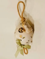 Casetta Uovo Decoro Margherite