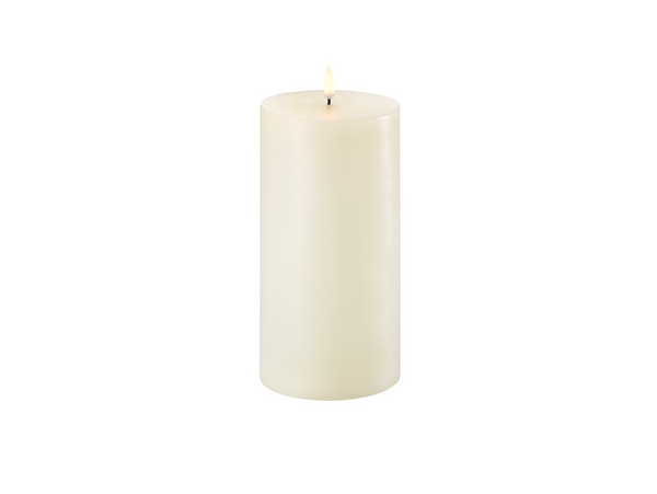 Candela in Cera a Led misura: 10,1 xh 20,30 cm