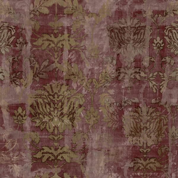 Carta da parati “Vittoriana – Bordeaux”, a metraggio o rotolo