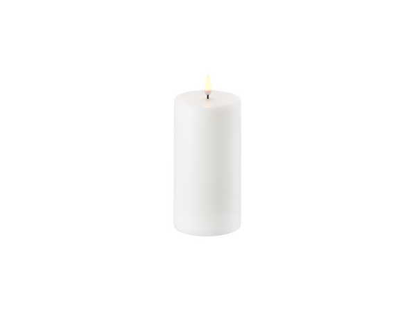 Candela in Cera a Led misura 10 xh 23 cm